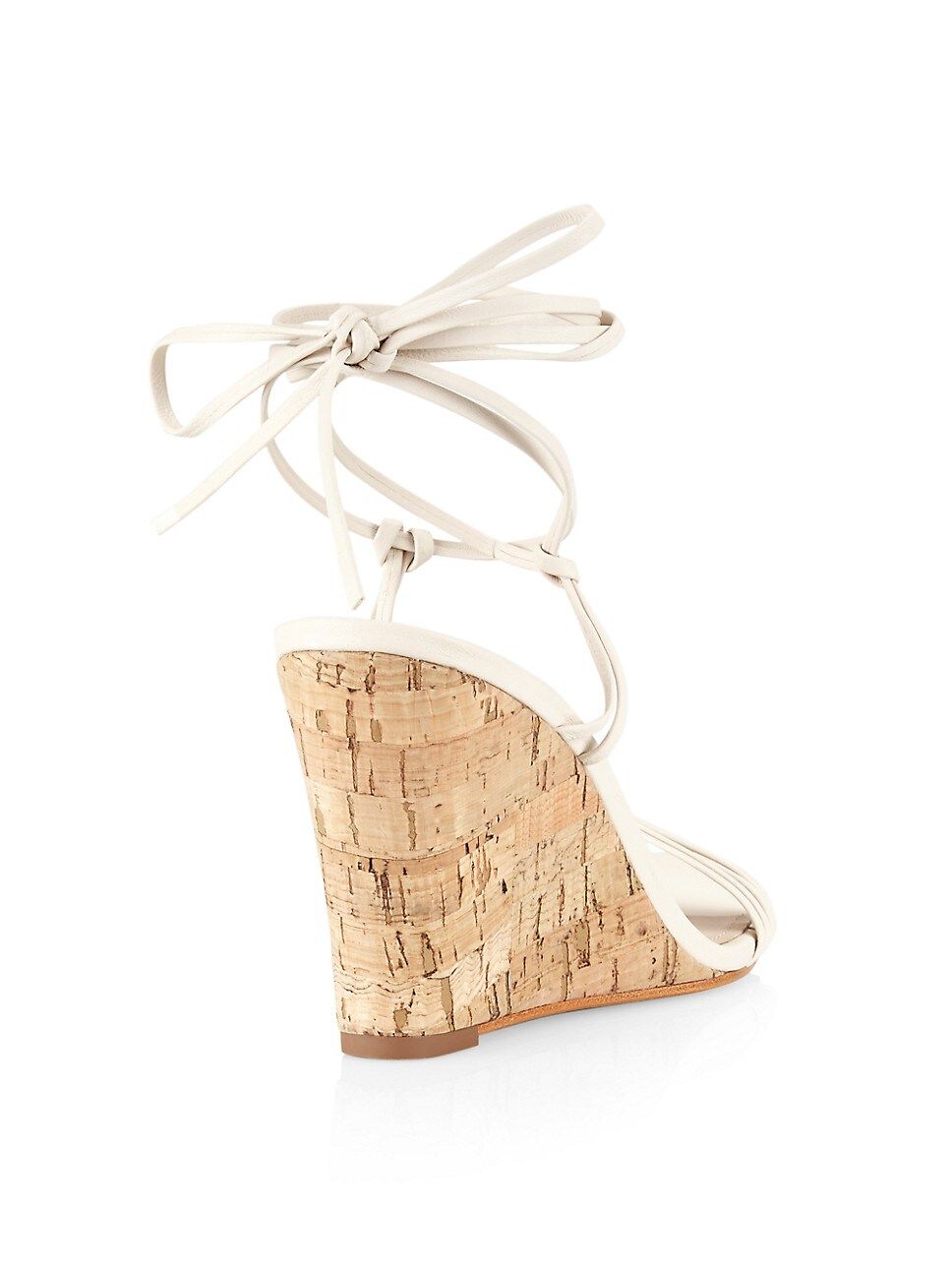 COLLECTION Lace-Up Cork Wedge Sandals | Saks Fifth Avenue