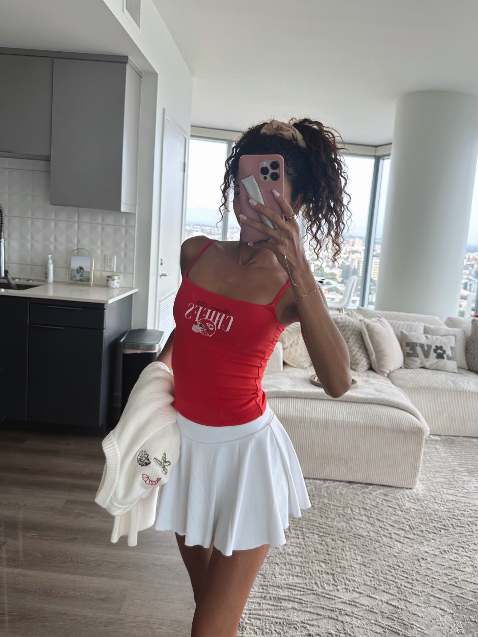 Game day ready with this cami top from the A&F NFL Collection! Go Chiefs! ❤️💛

Use code: SUITEAF for an additional 15% off 

Size: XXS 

Kansas City Chiefs outfit, NFL game day outfit , Abercrombie NFL collection

#LTKFindsUnder100 #LTKFindsUnder50 #LTKStyleTip