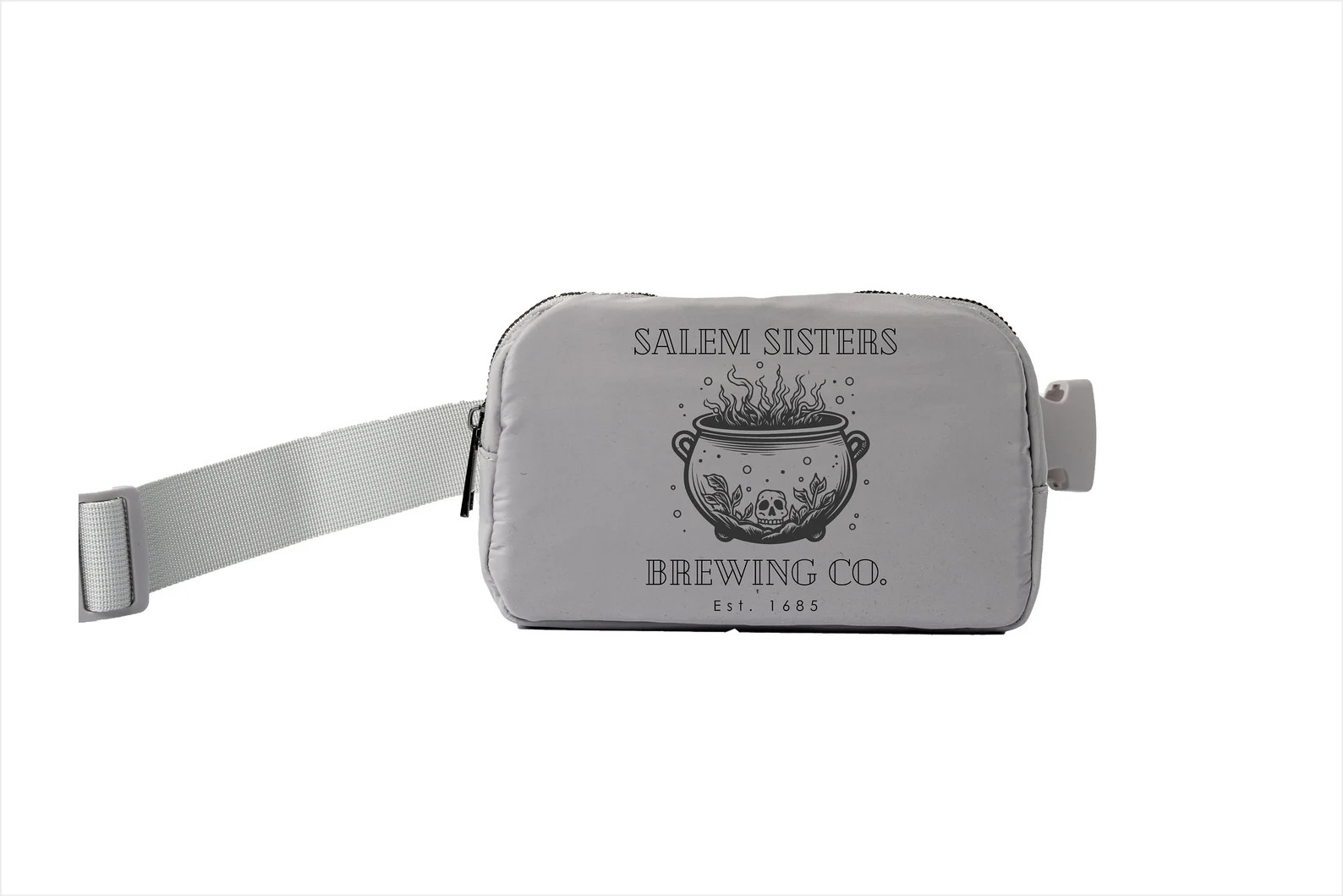 Witchy Aesthetic Belt Bag | Salem Sisters Brewing Co. Nylon Belt Bag | Halloween Fanny Pack | Wit... | Etsy (Global)