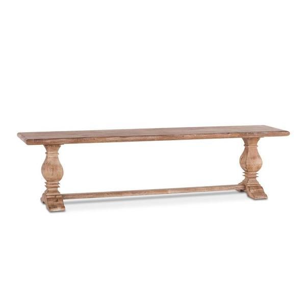 Pengrove 72 Inch Mango Wood Dining Bench In Antique Oak Finish | Scout & Nimble