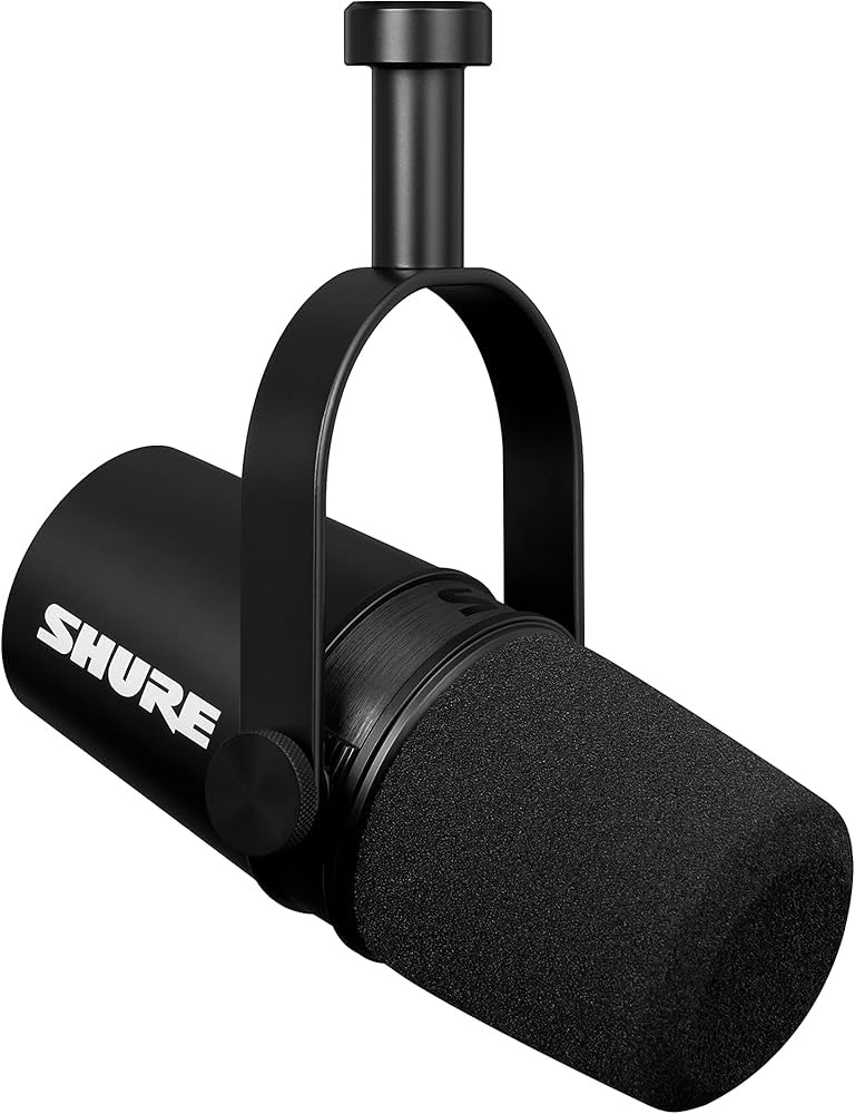 Shure MV7X XLR Podcast Microphone - Pro Quality Dynamic Mic for Podcasting & Vocal Recording, Voi... | Amazon (US)