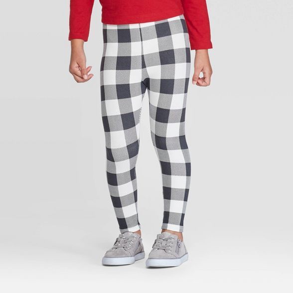 Target/Kids/Toddler Clothing/Toddler Girls' Clothing/Bottoms‎Toddler Girls' Buffalo Plaid Leggi... | Target