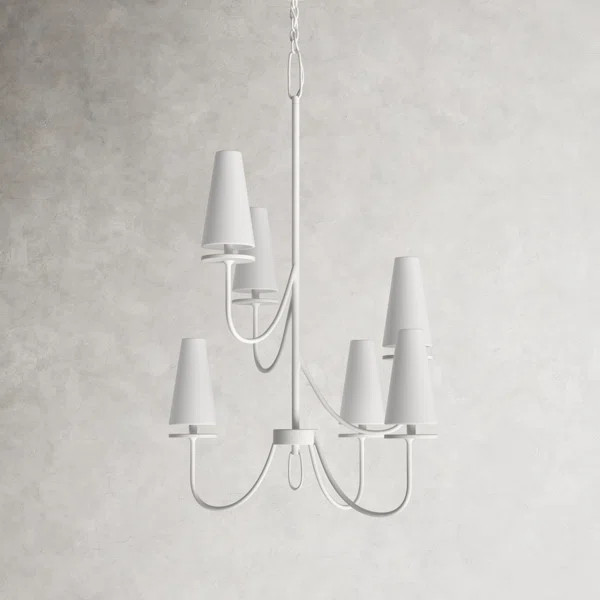 Walling 6 - Light Dimmable Tiered Chandelier | Wayfair North America
