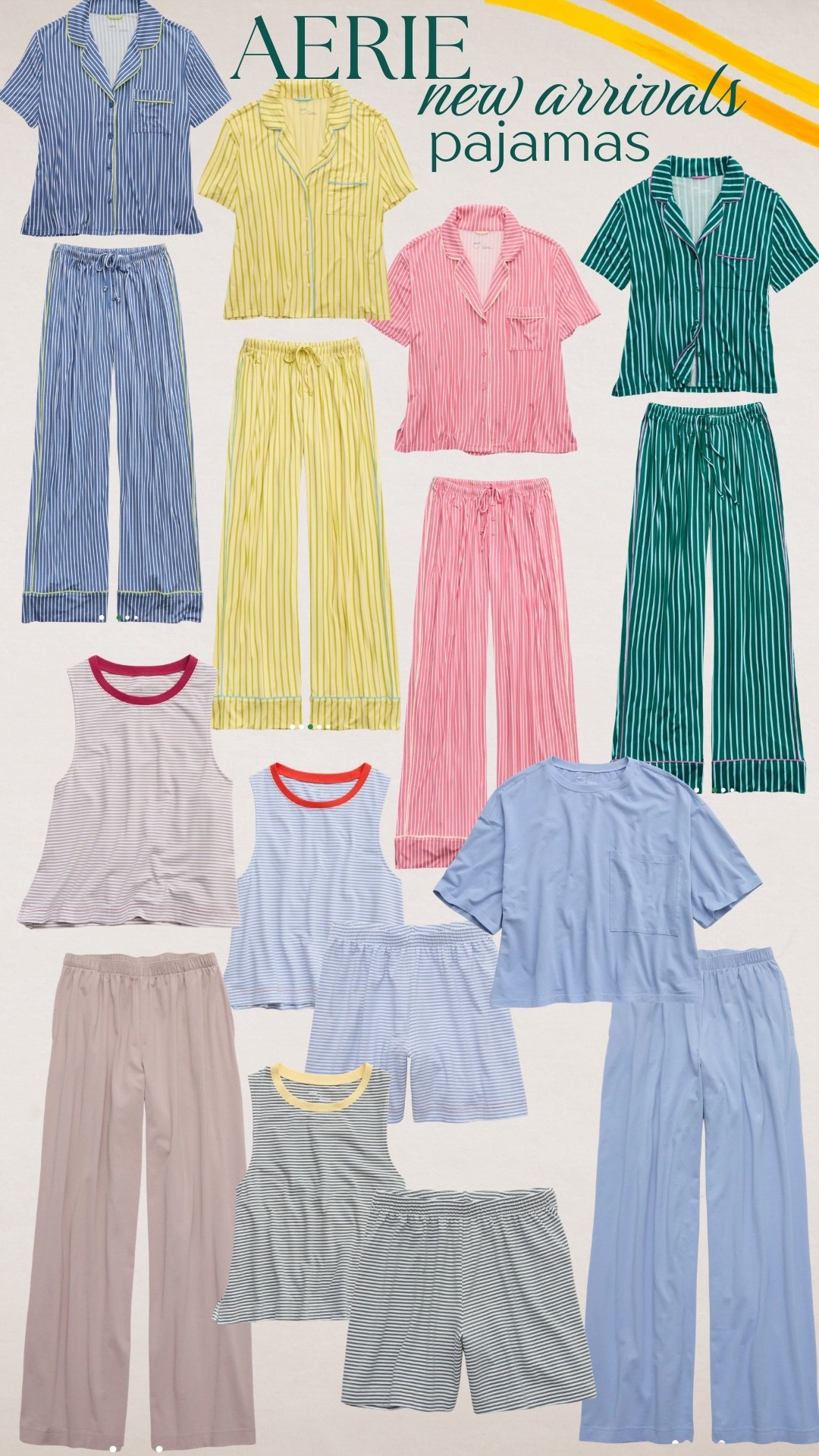 New Aerie & loungewear pajama sets! 



Aerie, Loungewear, Pajamas 

#LTKgrwm #LTKootd