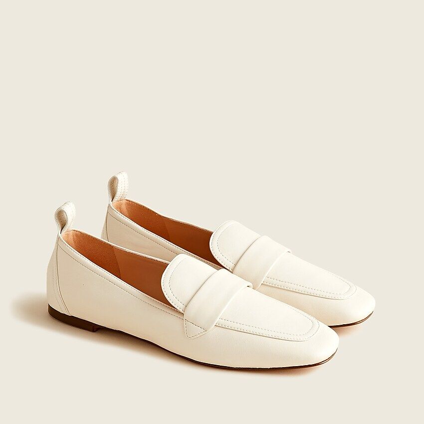 Marie tab loafers in leather | J.Crew US