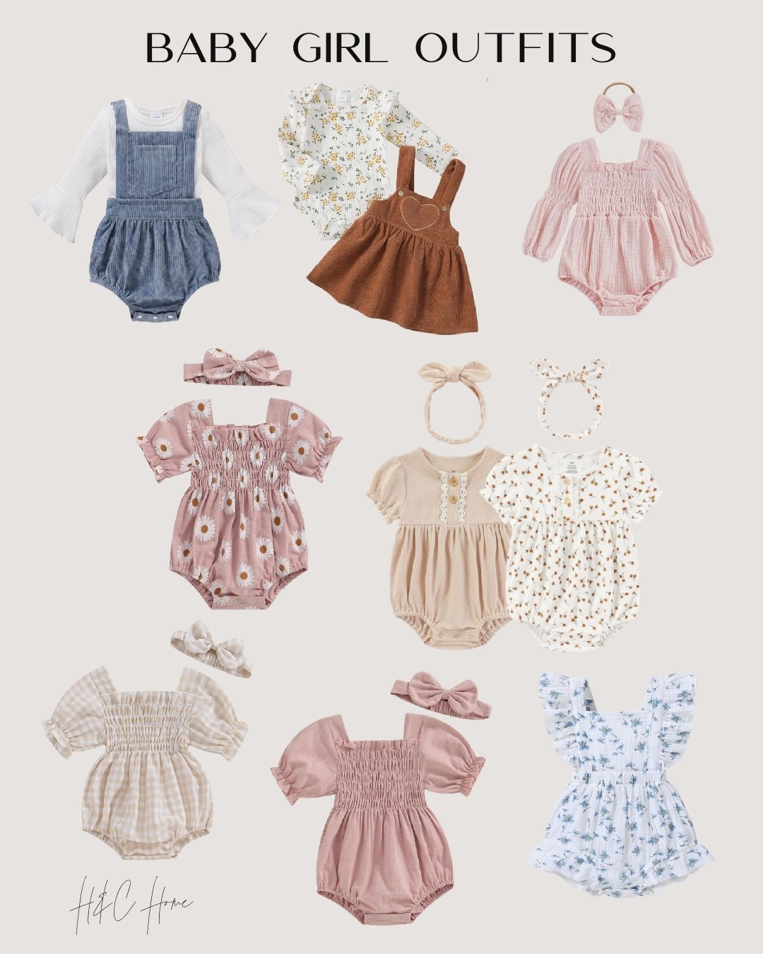 Baby girl outfits from Amazon 

#LTKKids #LTKFamily #LTKBaby