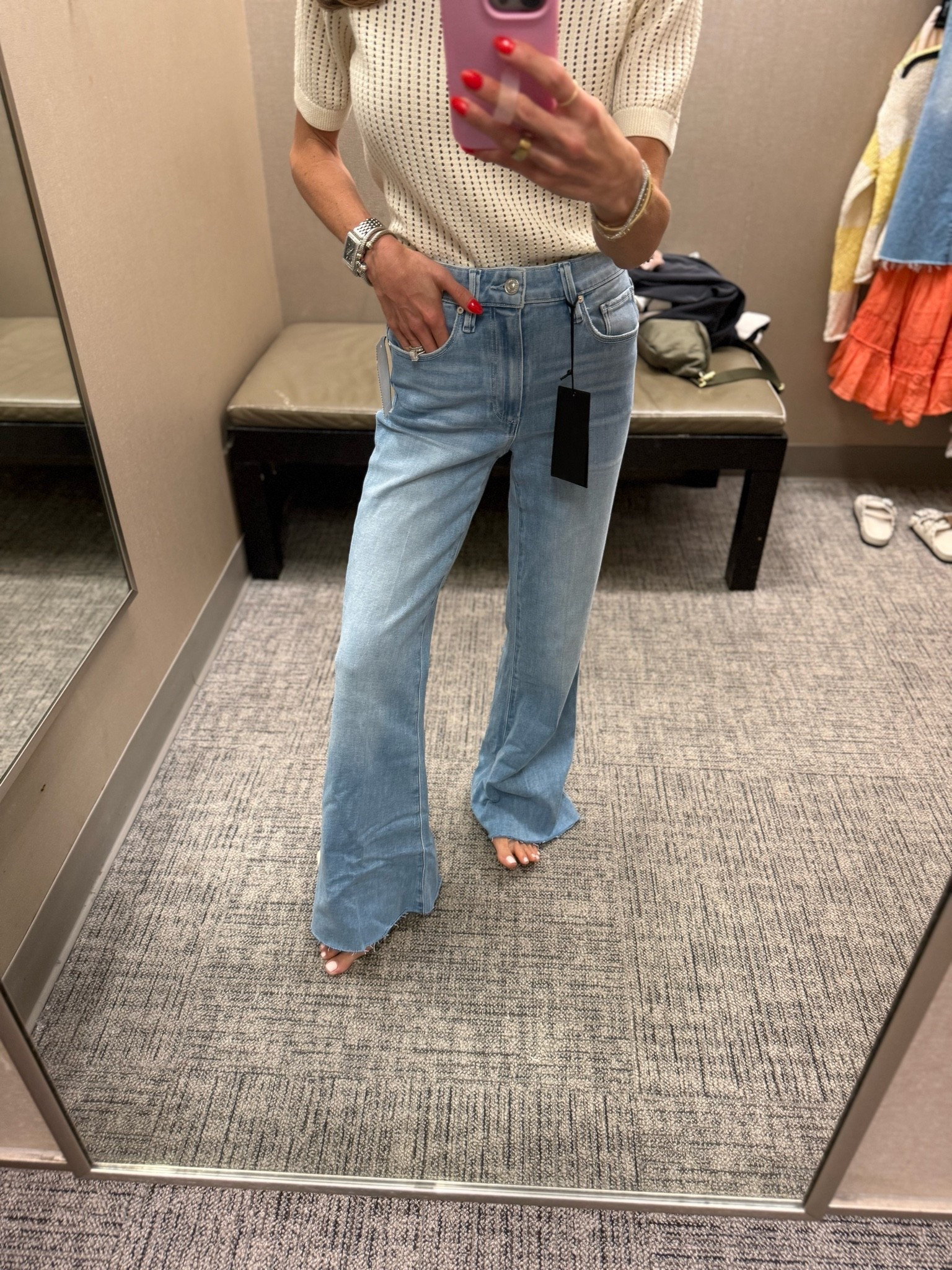 Found these jeans on sale in a few sizes! Wearing 24

#LTKPetite #LTKSaleAlert