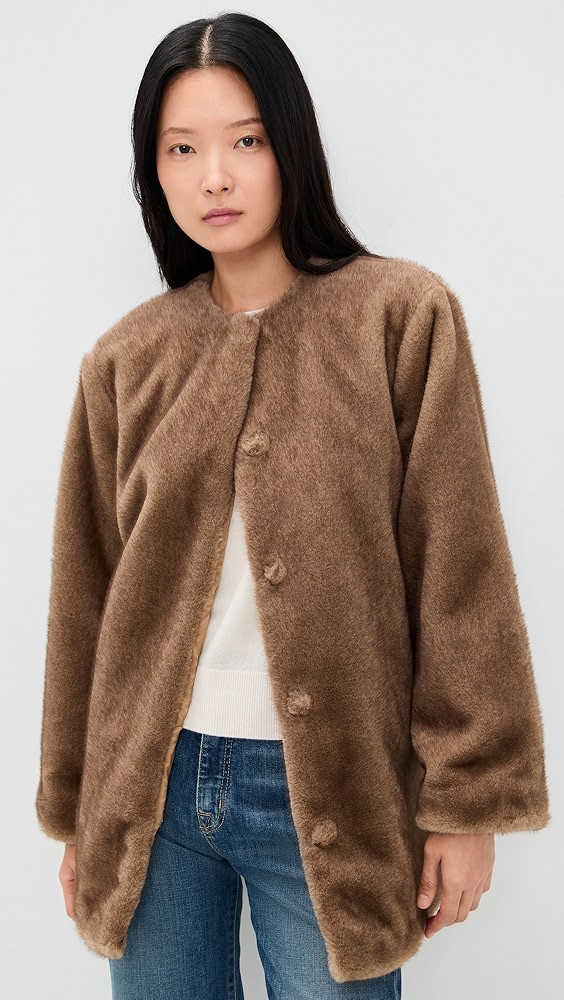Devin Faux Fur Coat | Shopbop