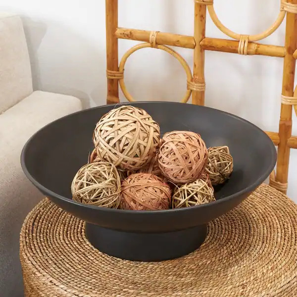 Light Brown Dried Plant Handmade Decorative Ball Orbs & Vase Filler with Fishnet Bag - Bed Bath &... | Bed Bath & Beyond