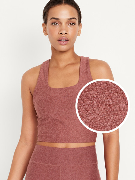 Light Support Cloud+ Longline Sports Bra for Women | Old Navy (US)