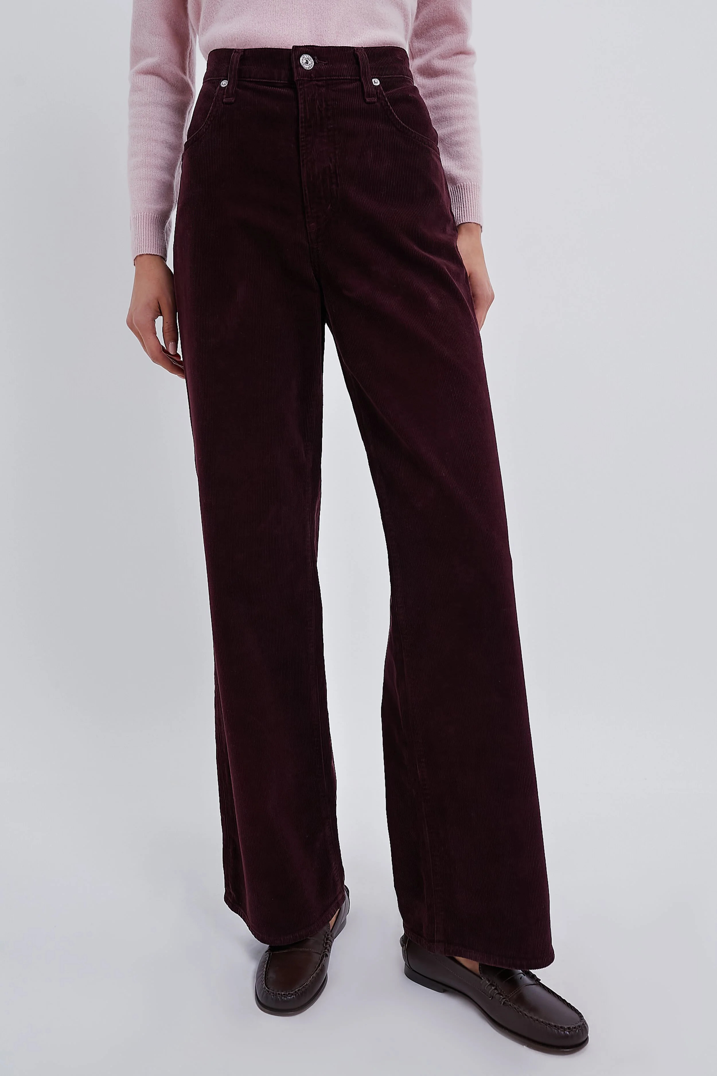 Bordeaux Annina Trouser Cord | Tuckernuck (US)