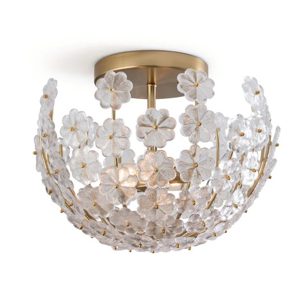 Charlotte 2-Light Flush Mount | Wayfair Professional