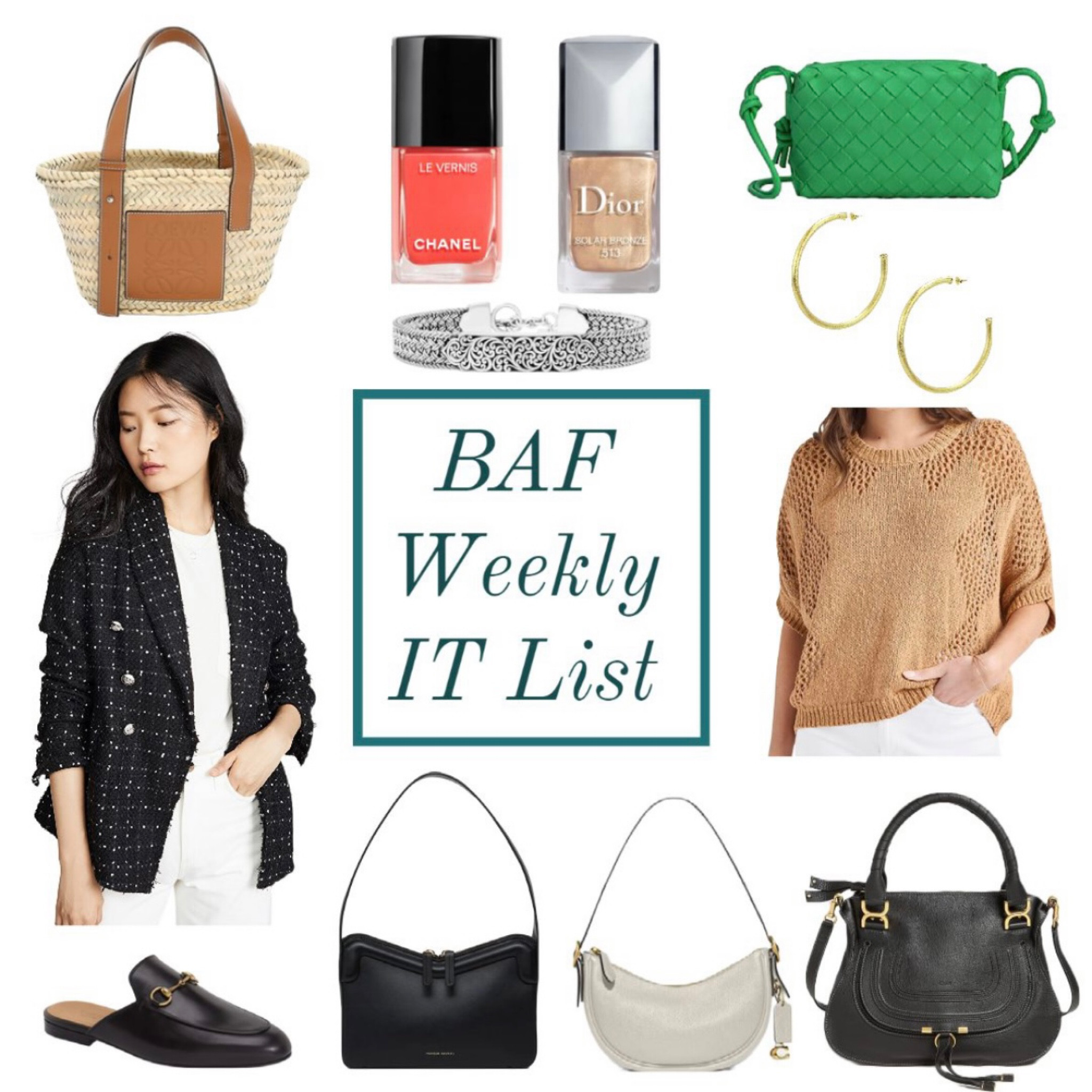 Trending this week for spring. Anonymous handbags, timeless jewelry and chic tops 💕🌺

#LTKunder100 #LTKbeauty #LTKitbag