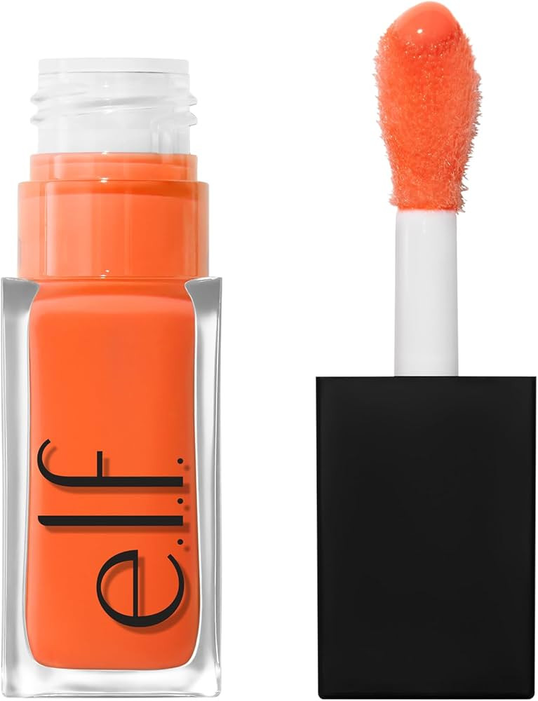 e.l.f. Glow Reviver Plumping Lip Oil, Tinted Lip Plumper For A High-Shine, Plump Finish, Infused ... | Amazon (US)