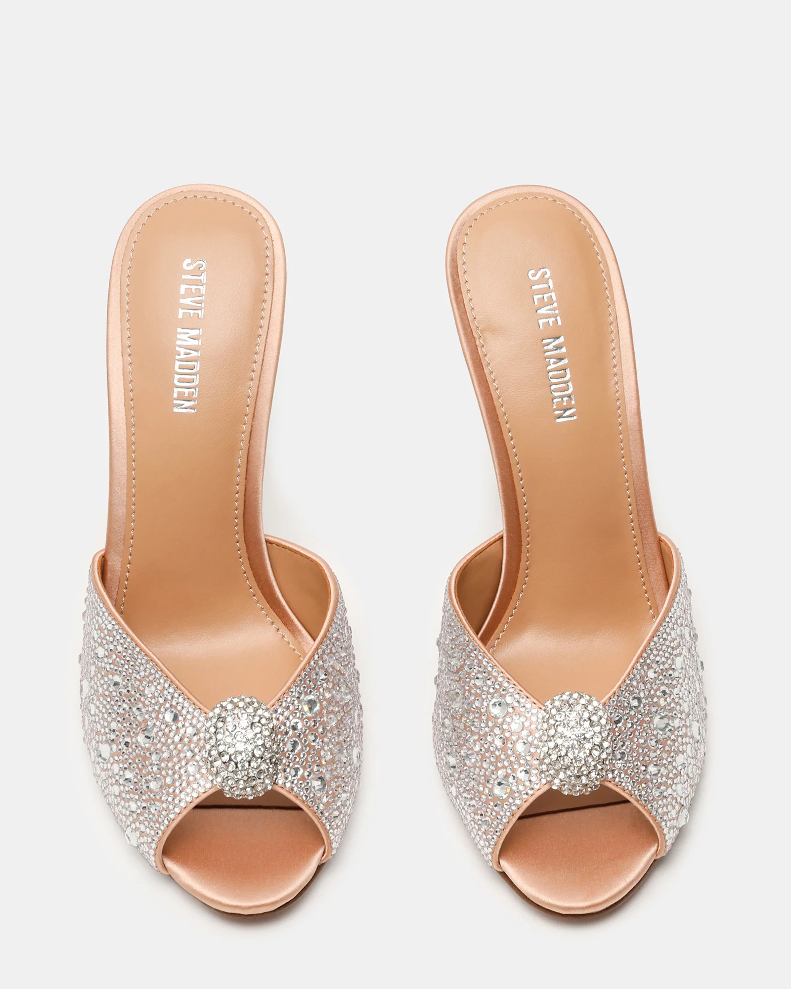 PRIYA Rhinestones Mule Women's Heel | Steve Madden (US)