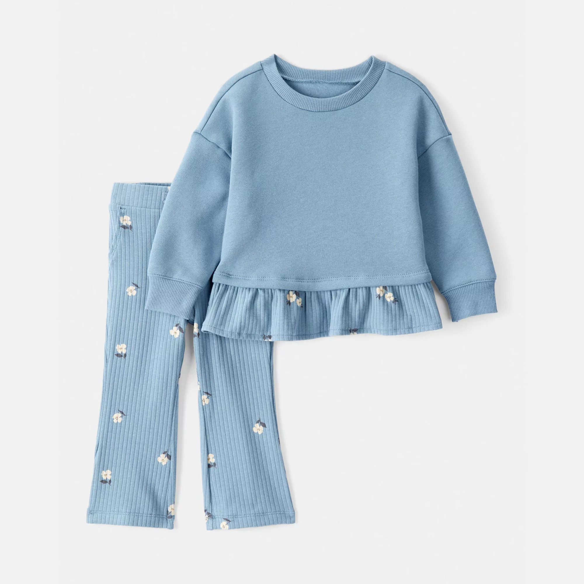 Baby Girl Carter's 2-Pc. Floral Top & Pant Set | Kohl's