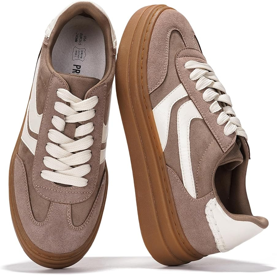 Project Cloud Platform Sneakers for Women Footwear - Memory Foam Insole Womens Shoes, Lightweight... | Amazon (US)