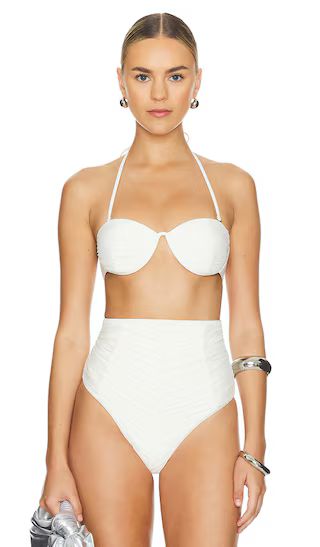 Capa Underwire Top in Limestone | Revolve Clothing (Global)