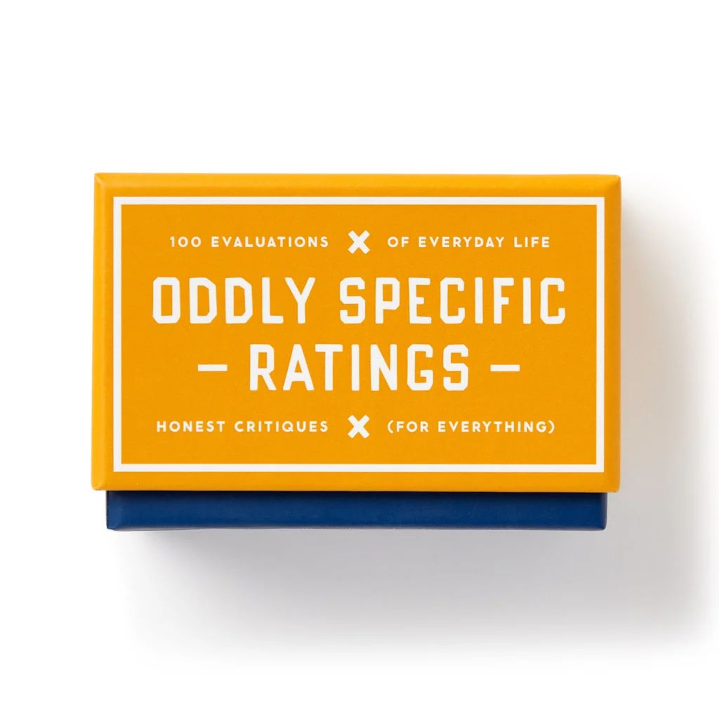 Oddly Specific Ratings | Galison