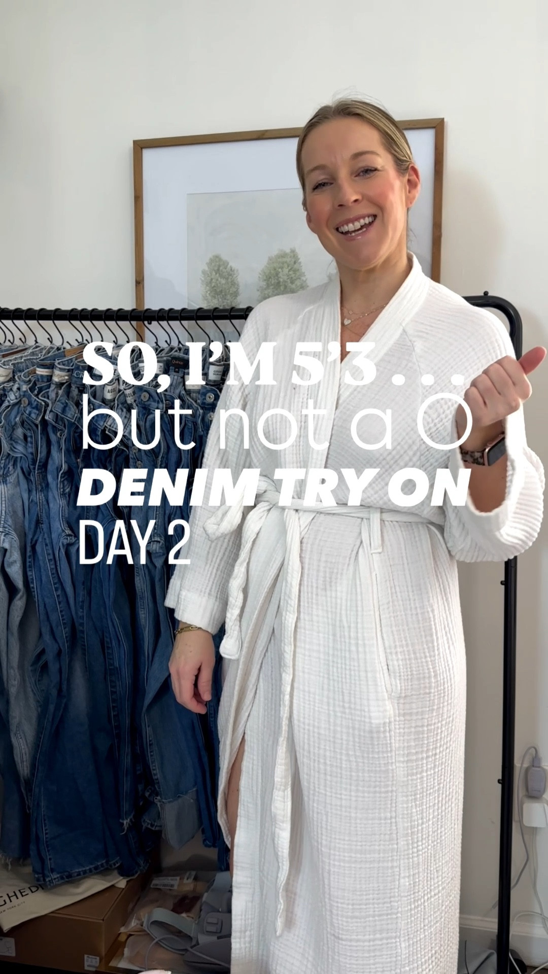 Day 2 of trying on all my denim. Links are in order! Tell me which I should keep! 
Size 8 | 5’3 | 148 lbs

🔔 Turn on the bell in my LTK to never miss exclusive sales + restocks! **THE LTK SPRING SALE IS COMING UP AND IT’S ONLY IN APP**

Details:
Pair 1. Quince, tts 29; 30” inseam
Pair 2. Abercrombie, tts 29; EXTRA SHORT
Pair 3. Agolde, tts 29  
Pair 4. Banana Republic Factory, tts 29 regular
Pair 5. Levi’s, tts 29; 30/31” inseam

#LTKMidsize #LTKOver40 #LTKPetite