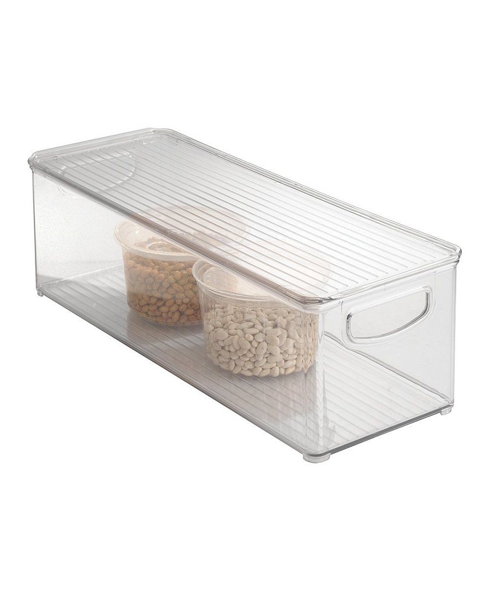 InterDesign Cabinet and Pantry Organizers Clear - Household Storage Organizer & Lid | Zulily