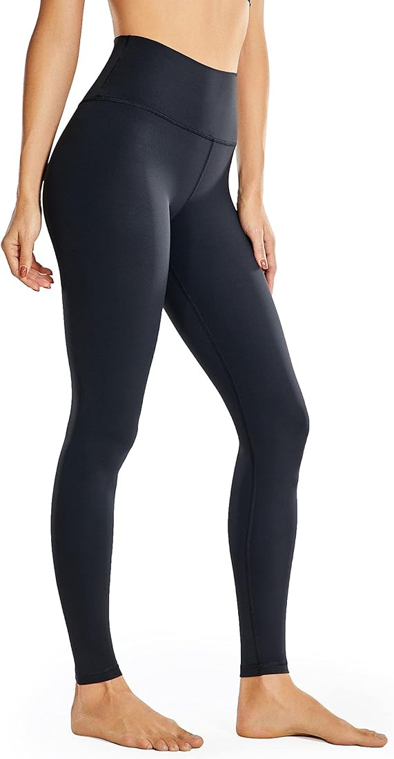 CRZ YOGA Women's Naked Feeling Yoga Pants 28 Inches - High Waisted Workout Leggings Full Length T... | Amazon (US)
