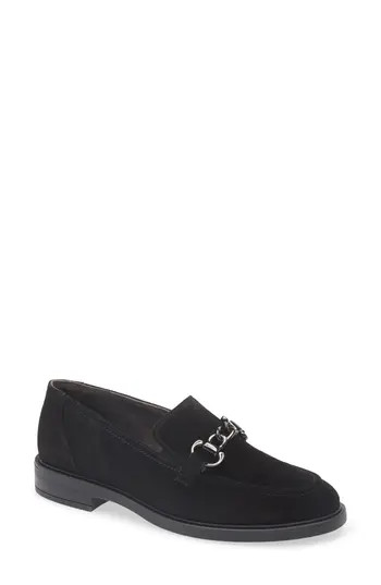 Paul Green Brittany Bit Loafer in Black Soft Suede at Nordstrom Rack, Size 9.5Us / 7Uk | Nordstrom Rack