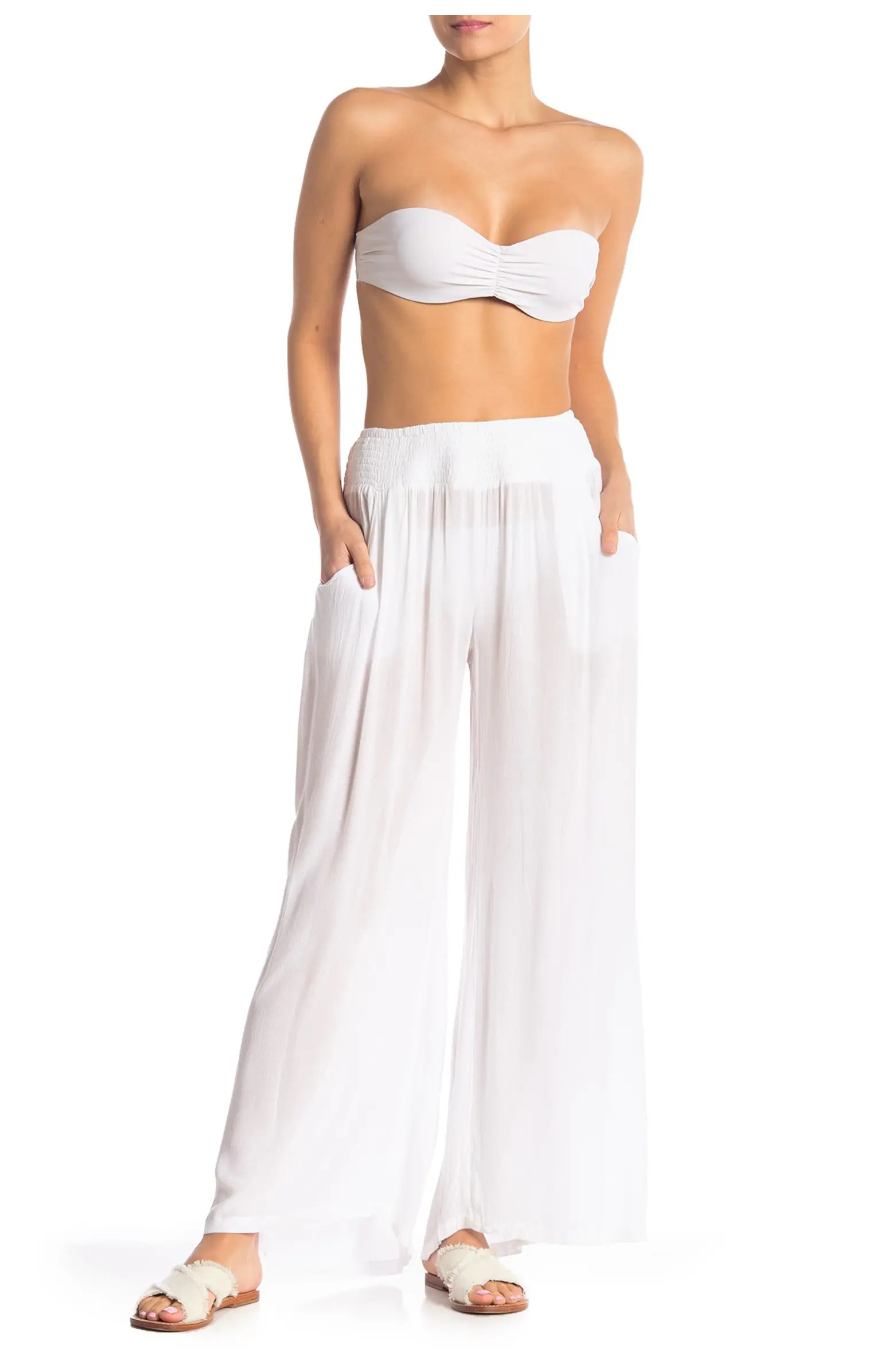 Smocked Waist Cover-Up Pants | Nordstrom Rack