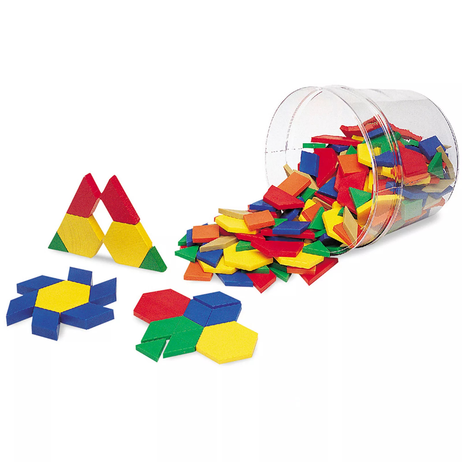 Learning Resources Plastic Pattern Blocks Set, Multicolor | Kohl's