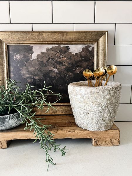 Love this stone mortar and wood stand & they’re on sale!! 🤩

#LTKSaleAlert #LTKHome