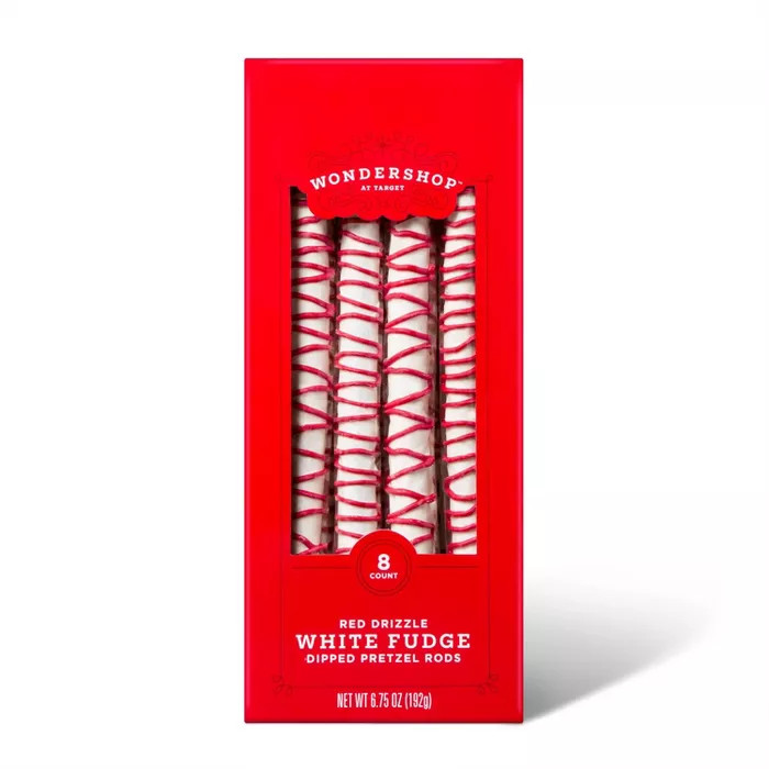 Holiday Drizzle Pretzel Rods - 6.75oz - Wondershop™ | Target