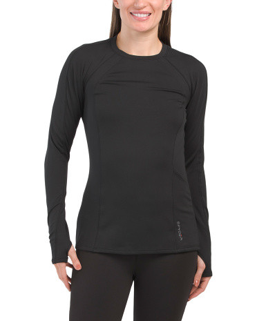 Long Sleeve Top With Soft Fleece Inside | TJ Maxx