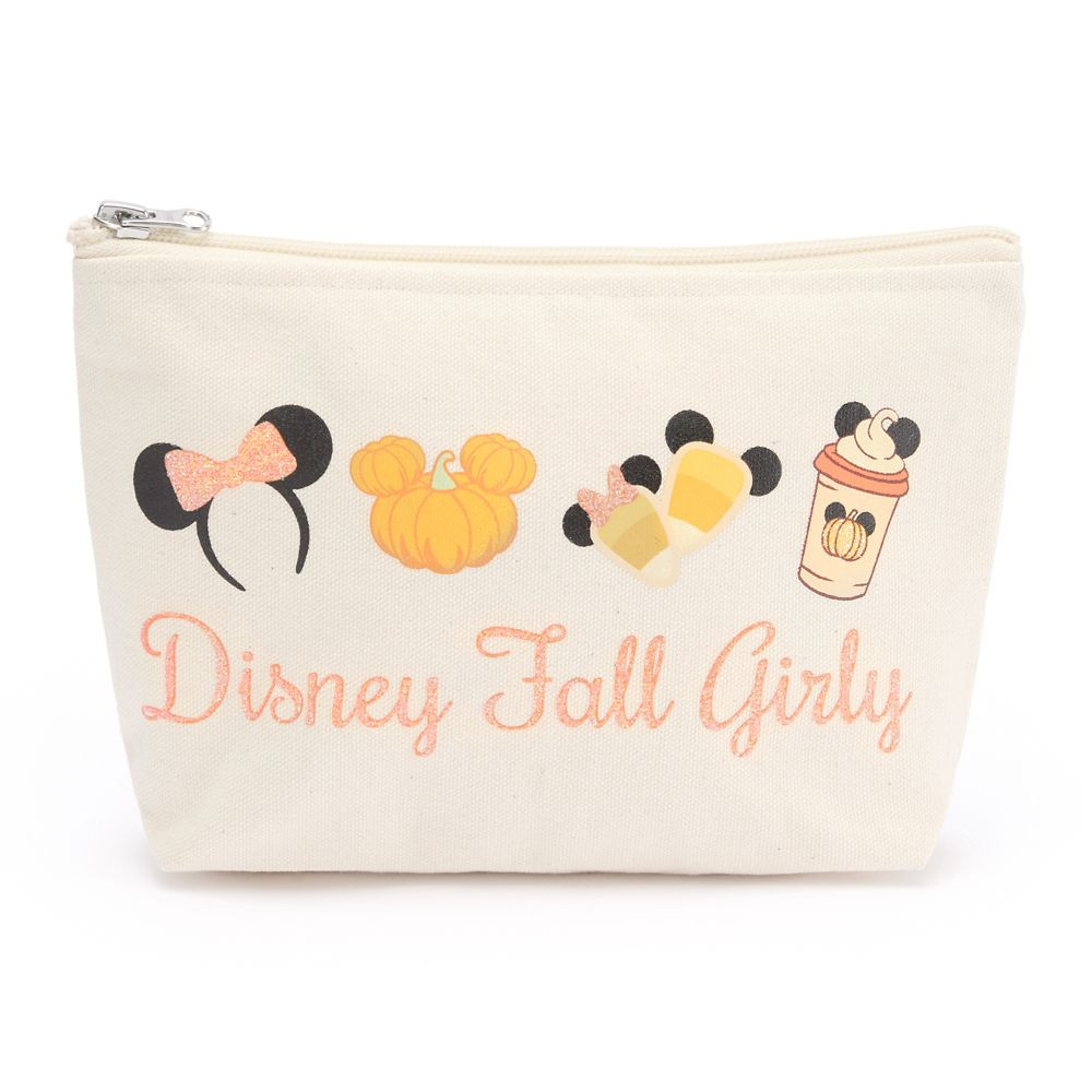 Halloween ''Disney Fall Girly'' Canvas Pouch | Disney Store