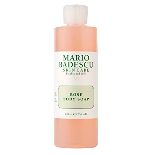 Mario Badescu Rose Body Soap | For a Pampered, Refreshed, and Hydrated Skin | Scented with the Sweetest Hint of Floral | Shower Gel for Daily Use | 8 fl. oz. | Amazon (US)