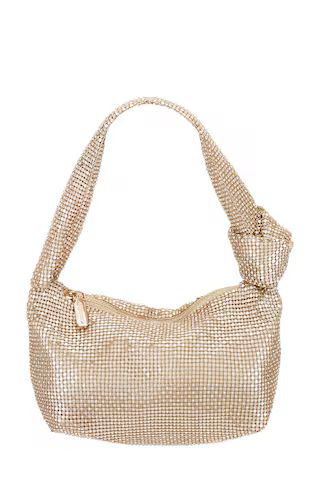 olga berg Isabella Slouch Bag in Gold from Revolve.com | Revolve Clothing (Global)