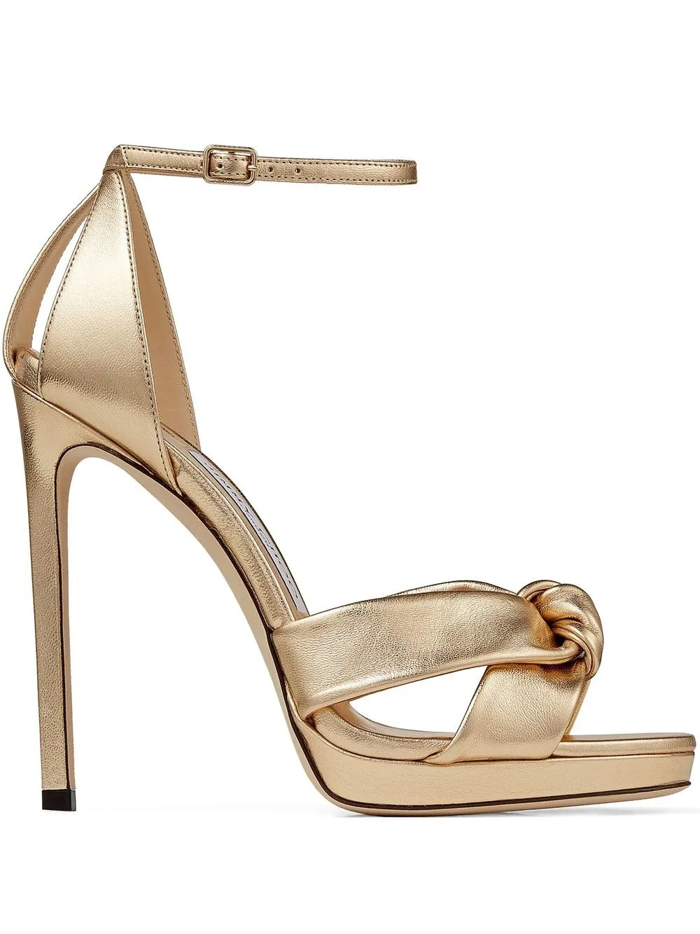 Jimmy Choo Rosie 120mm metallic-effect Sandals | Gold | FARFETCH AU | Farfetch Global