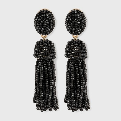 SUGARFIX by BaubleBar Polished Beaded Tassel Earrings | Target
