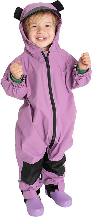 Cuddle Club Kids Toddler Snow & Rain Suit - Muddy Buddy Waterproof Coverall One Piece Weather Res... | Amazon (US)