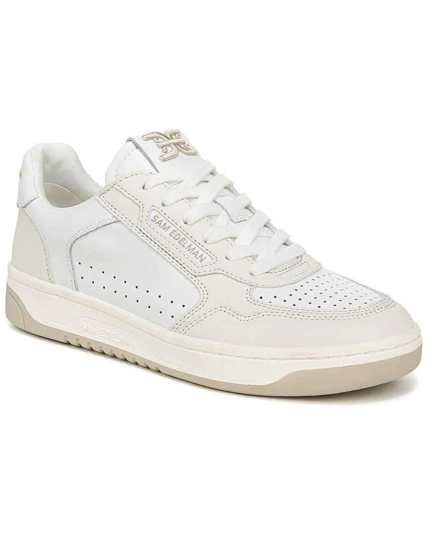 Sam Edelman Harper Leather-Trim Sneaker | Shop Simon