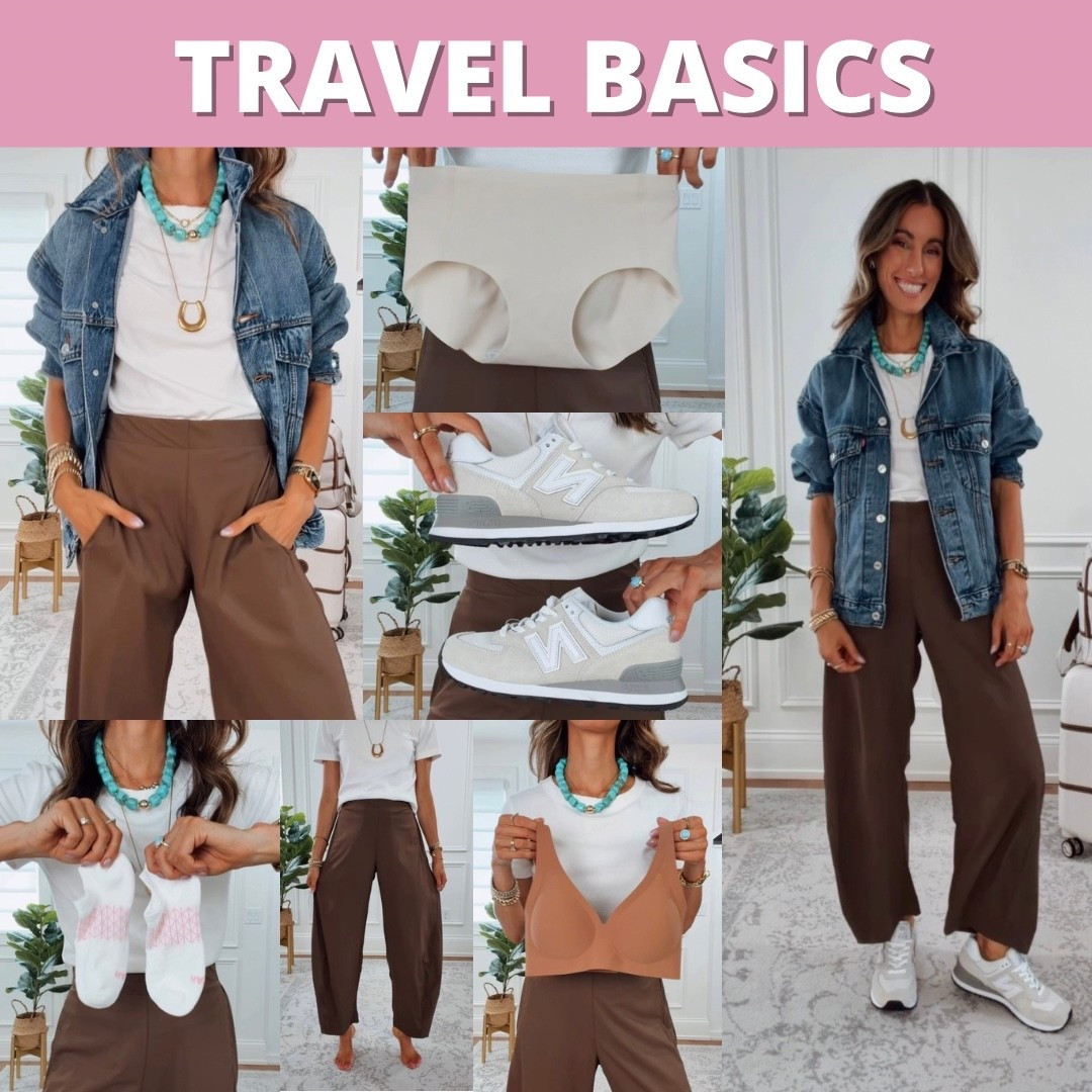 Scroll to shop. Travel Outfit Basics. Follow for More

#LTKootd #LTKTravel #LTKfitnessgoals