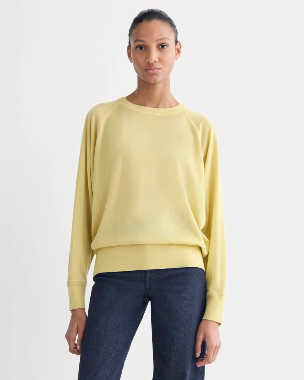 Raglan Sweater in Ultrasoft Merino | Double Cream | Everlane