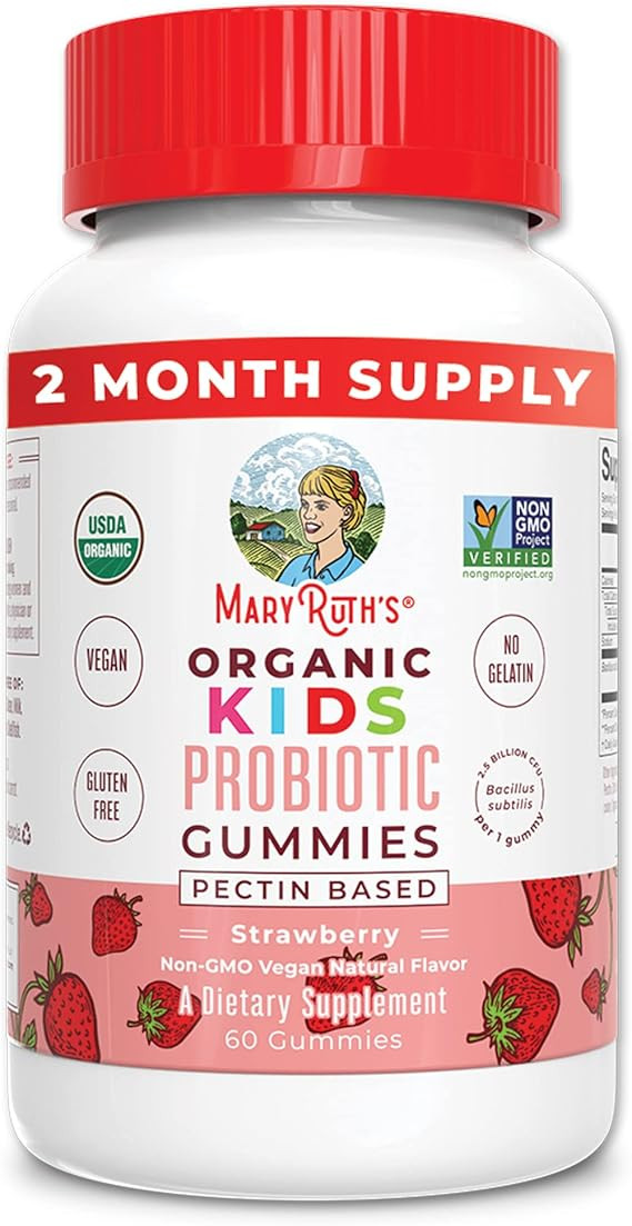 MaryRuth Organics Probiotic | USDA Organic Probiotic Gummies | Probiotic Digestive Support | Immu... | Amazon (US)