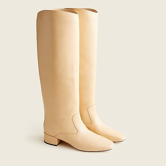 Roxie knee-high boots in leather | J. Crew US