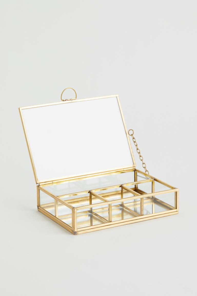 Clear Glass Jewelry Box | H&M (US + CA)
