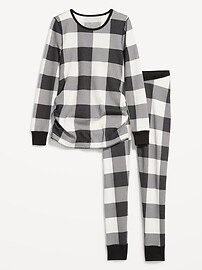 Maternity Matching Jersey Pajama Top and Pants Set | Old Navy (US)