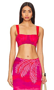 HEMANT AND NANDITA Bustier Top in Multicolor from Revolve.com | Revolve Clothing (Global)
