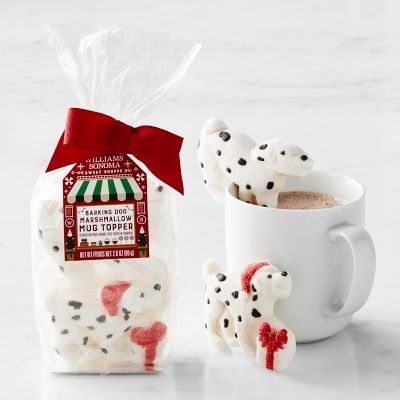 Williams Sonoma Bark Dog Marshmallow Mugtoppers | Williams-Sonoma