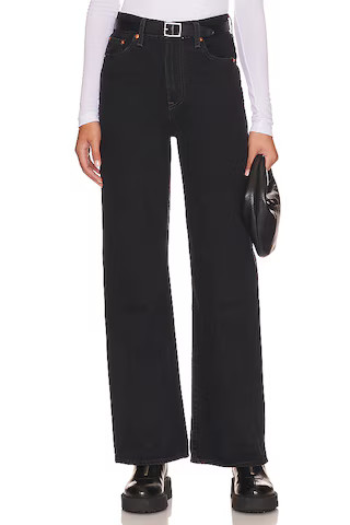 LEVI'S Ribcage Wide in Rosie Posie from Revolve.com | Revolve Clothing (Global)