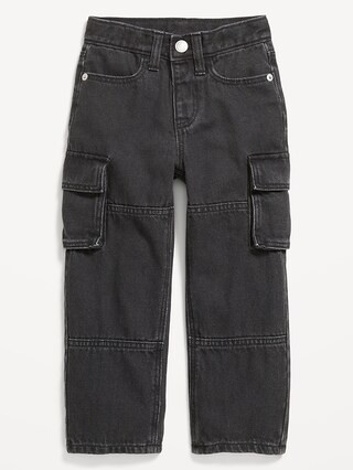 Baggy Barrel-Leg Cargo Jeans for Toddler Boys | Old Navy (US)