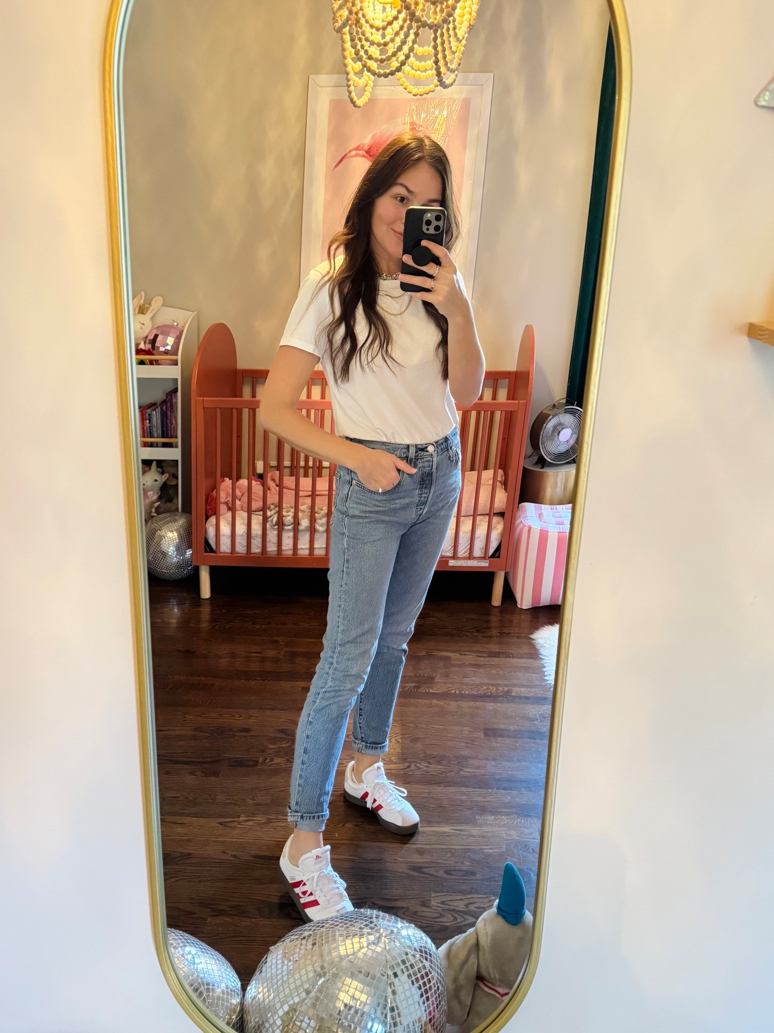 Levi 501 skinny on sale under $50! I’m wearing a 27

#LTKmomlife #LTKTall #LTKSaleAlert